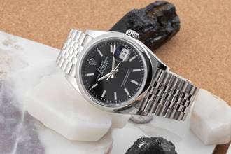 Thumbnail von Rolex Datejust 36 Black Dial Stahl Automatik Herren Ref. 126200 Box & Papiere 2019