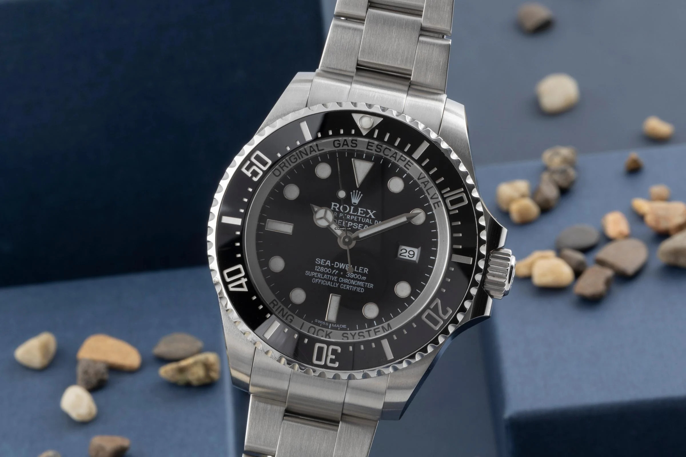 Rolex Sea-Dweller Deepsea Black Dial Oyster Stahl Automatik Ref. 116660 B&P 2012