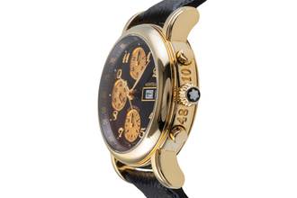 Thumbnail von Montblanc Star Meisterstück Chronograph 18k (0,750) Gold Automatik Herren Ref. 7000