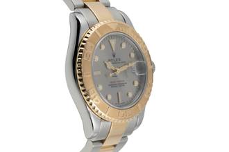 Thumbnail von Rolex Yacht-Master Grey Dial Edelstahl / Gold medium Ref. 168623 A-Serie