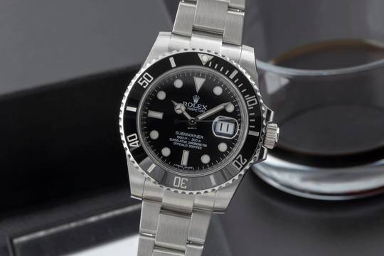  Rolex Submariner Date 40 Stahl Automatik Herrenuhr Ref. 116610LN B&P 2011 
