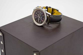 Thumbnail von Breitling Navitimer World deutsche Auslieferung im perfekten Fullset aus 2019