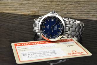 Thumbnail von Omega Seamaster 120 M Chronometer Blue 2501.80.00 Automatik Very nice Vintage 1993