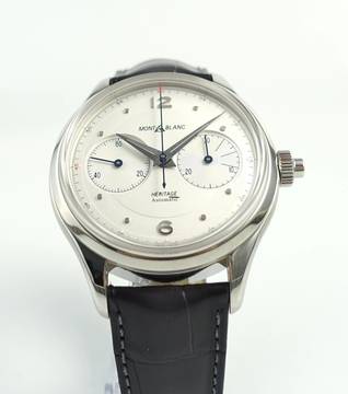  Montblanc Heritage Chronométrie Monopusher Chronograph Full Set 