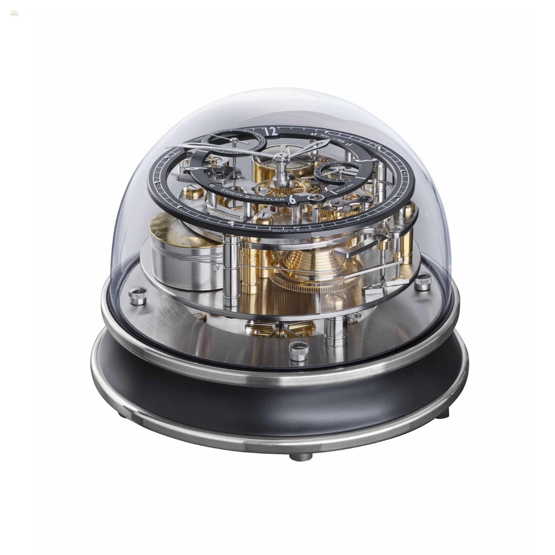 Vitrea – Exklusive Design-Tischuhr aus Glas & Mechanik