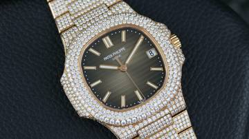 Thumbnail von Patek Philippe Nautilus Rosé - Aftermarket Diamond - EU Paper 2016