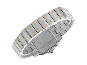 Thumbnail von Cartier Santos Galbée Lady PM Ref.1567 1996 original Box wie Neu Vintage