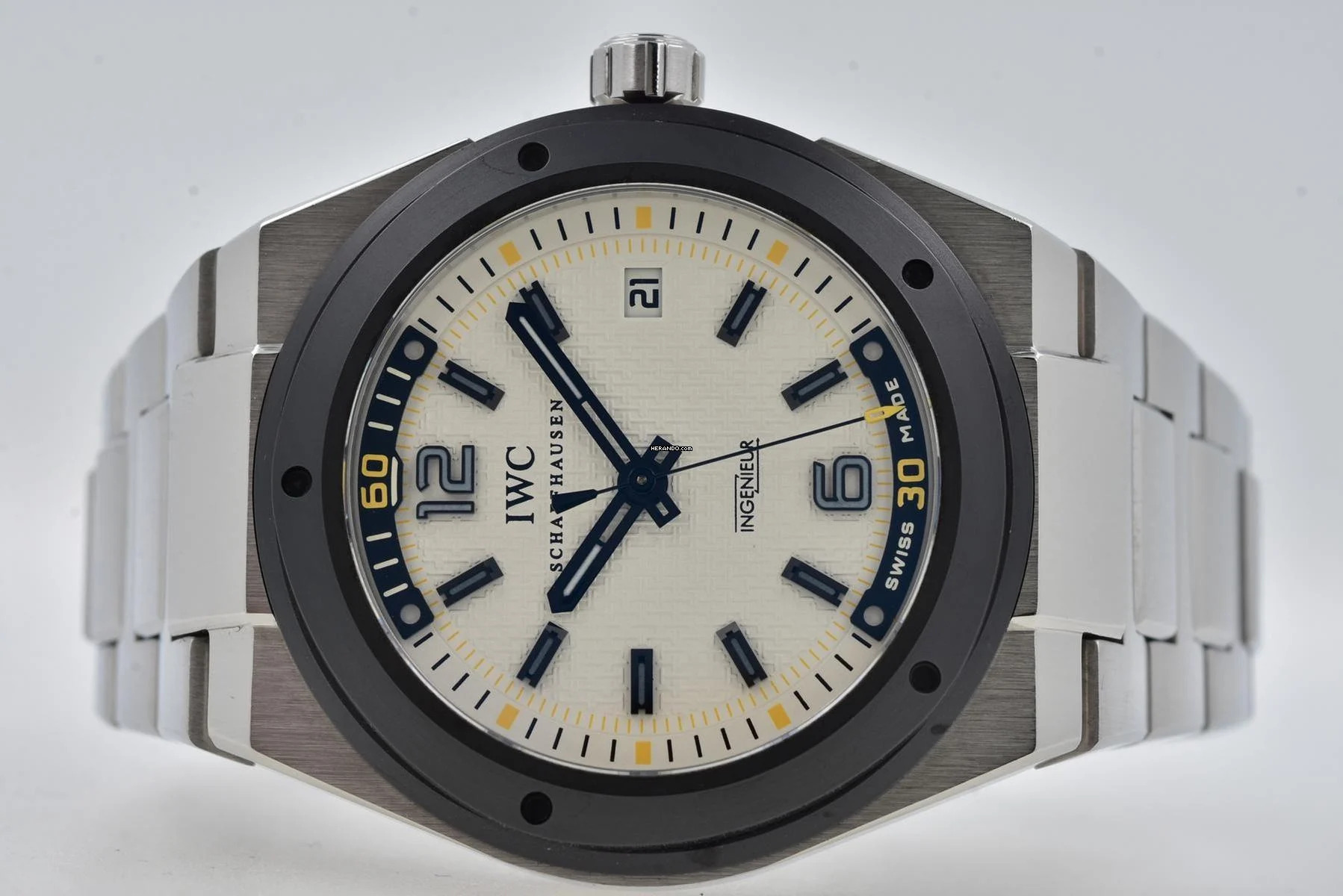 IWC Ingenieur Automatic Keramik Ceramic Climate Action Limited Edition IW323402