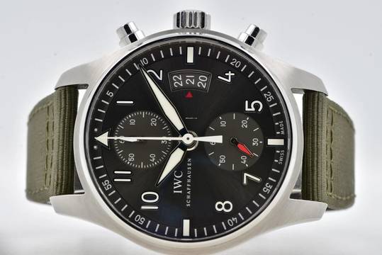  IWC Fliegeruhr Spitfire Chronograph Fliegerchronograph Pilot Chronograph Spitfire Flyback IW387802 