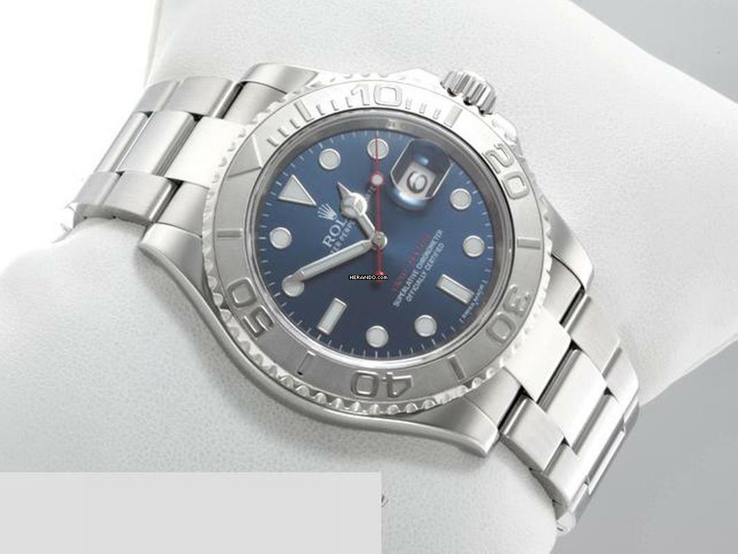 Rolex Yacht-Master 40 116622 2013 Lc100 Stahl Platin 40mm Rehaut Chromalight Automatik