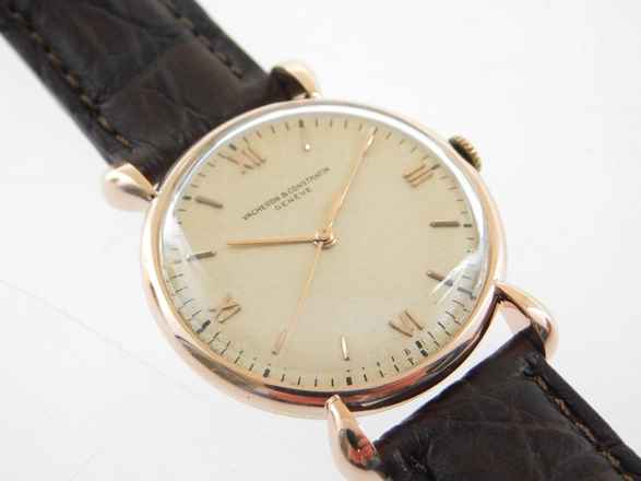  Vacheron Constantin Fancy Lugs 18 Karat Rotgold Herrenuhr Rarität im Top Zustand seltenes Herrenmodell mit Handaifzug 31,5mm 