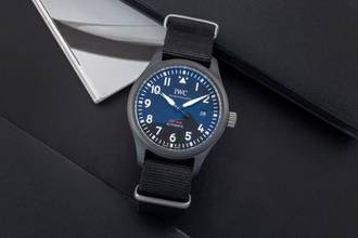 Thumbnail von IWC Fliegeruhr Pilot Top Gun Keramik / Titan Automatik Herrenuhr Ref. IW326901 B&P 2019