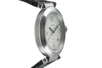 Thumbnail von Cartier Pasha 41 Automatik Datum Stahl Herrenuhr Ref. WSPA0010 Papiere 2021