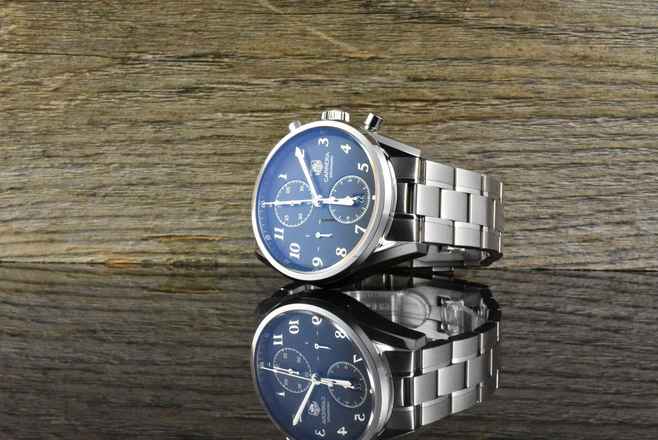  TAG Heuer Carrera Calibre 16 Heritage 41MM Automatic Black Dial - B&P 