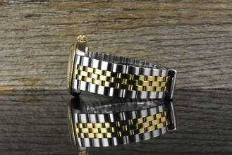 Thumbnail von Tudor Prince Oysterdate 75203 by Rolex Automatic Gold Linen Dial Tritium 1983