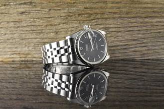 Thumbnail von Tudor Prince Date 74034 Black Dial Automatik 34MM Stahl / Weißgold