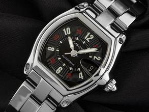 Thumbnail von Cartier Roadster GM großes Modell Ref.2510 2002 Full Set sehr gut Vintage