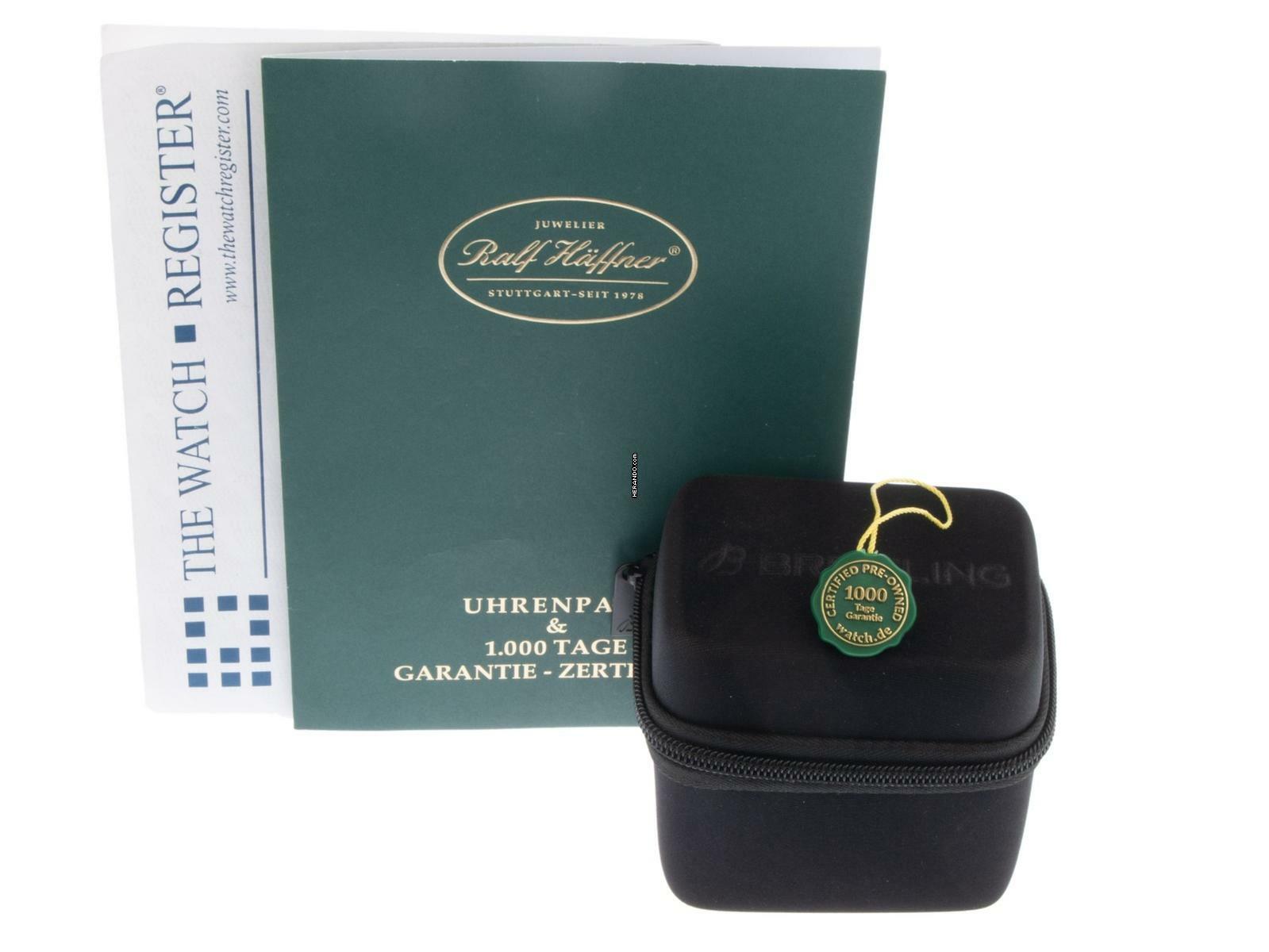 Breitling Chronomat Ref.B13048 1995 Box&Beschreibung sehr gut Vintage