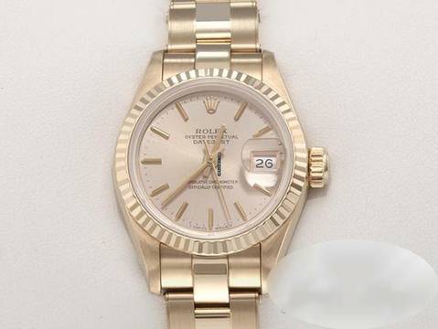  Rolex Lady-Datejust 26mm Gelbgold 750 Automatik Gold Damen Damenuhr 