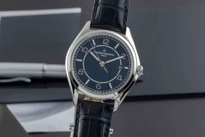  Vacheron Constantin Fiftysix Stahl Automatik Herrenuhr Ref 4600E/000A-B487 B&P 