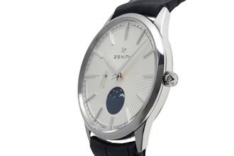 Thumbnail von Zenith Elite Moonphase Edelstahl Automatik Ref. 03.3100.692/01.C922 B&P 2024