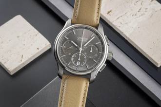 Thumbnail von Union Glashütte Belisar Chronograph Titan Ref. D002.427.46.081.00 B&P 2013