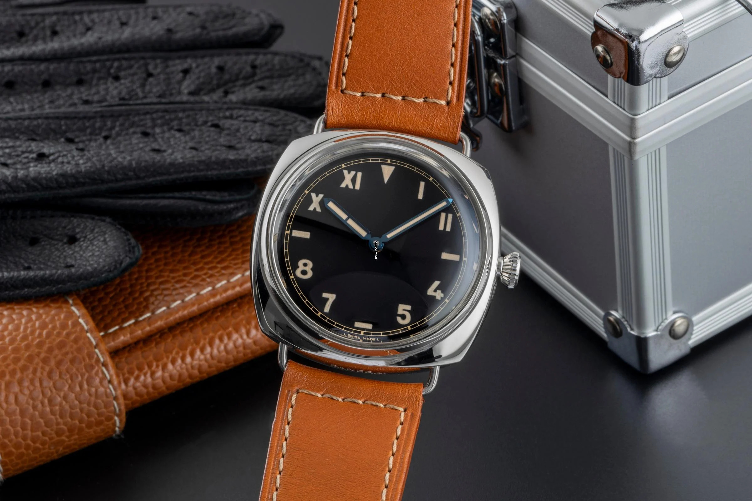 Panerai Radiomir 1936 California Stahl Handaufzug Ref. PAM00249 Box & Papiere