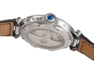 Thumbnail von Cartier Pasha GMT Power Reserve Automatik Stahl Herrenuhr Ref. W3103755