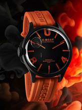 Thumbnail von U-Boat 9538 Darkmoon Orange IPB Herrenuhr 44mm 5ATM