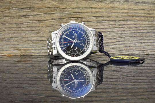  Breitling Navitimer Heritage 1 Chronograph 41 Black Dial - Full Set 2019 