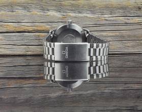 Thumbnail von Omega Genève Dynamic Automatic Black Tritium 5200.50 Vintage Military