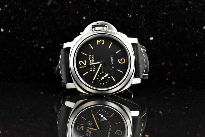  Panerai Luminor Base 8 Days Giorni PAM00915 unpoliert Stahl 44MM - B&P 2020 