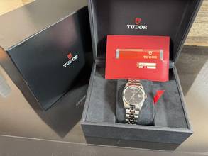 Thumbnail von Tudor Prince Date Day 76200 Black Dial Automatik Box & Papiere 2010