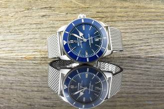 Thumbnail von Breitling Superocean Heritage II 46 Blue Ceramic Automatik - Full Set 2018