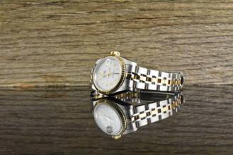 Thumbnail von Tudor Prince Date Princess Date 92413 Weiß Automatik Stahl / Gold - 2018 B&P