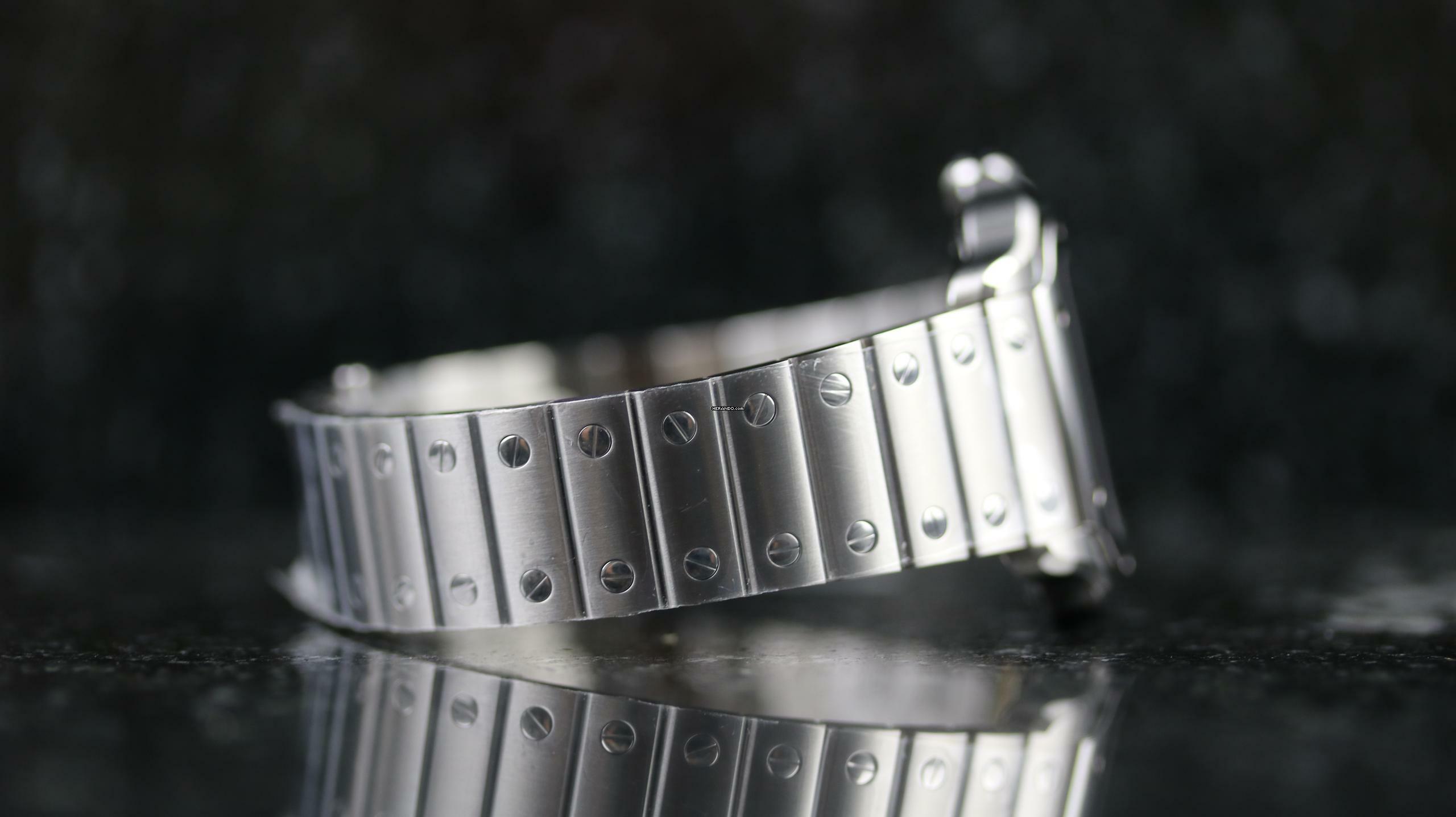 Cartier Santos De Cartier Medium Medium - Blue - New - Fullset - 2025