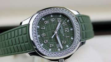 Thumbnail von Patek Philippe Aquanaut Luce Lady Green Diamond - like New - Fullset - 2022