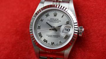 Thumbnail von Rolex Lady-Datejust 26mm Steel - Silver - like New - Fullset - 1998