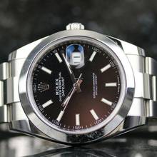 Thumbnail von Rolex Datejust 41 Steel Oyster - Black - like New LC100 - Fullset - 04/2021
