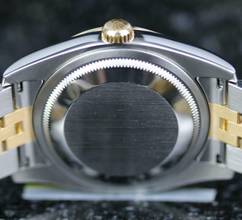 Thumbnail von Rolex Datejust 36 Steel Gold Factory RBR - Black Diamond - like New - Fullset