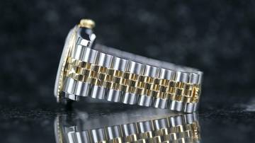 Thumbnail von Rolex Datejust 36 Steel Gold Factory RBR - Black Diamond - like New - Fullset