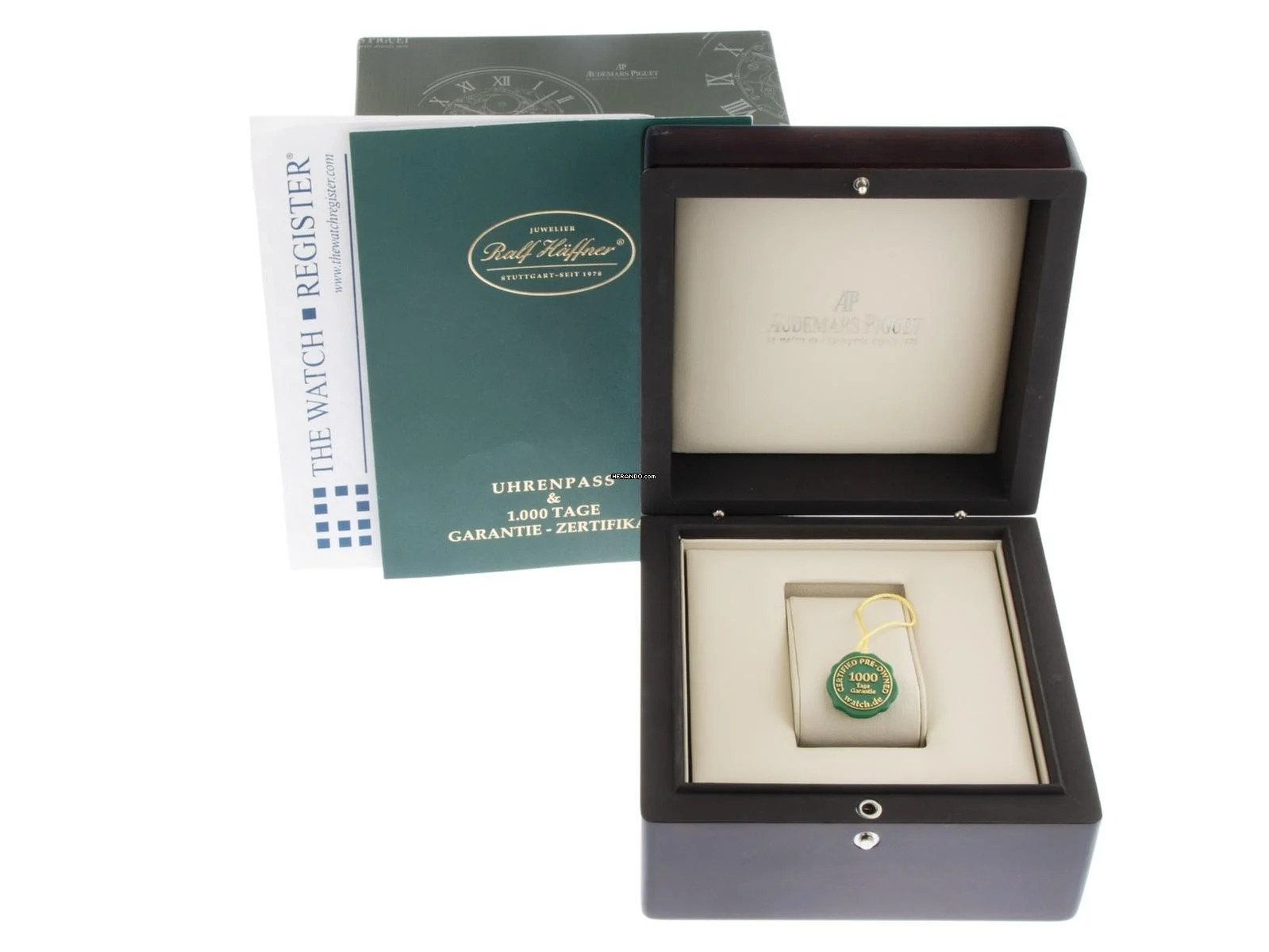 Audemars Piguet Royal Oak Ref.14790ST 1998 Box&Beschreibung sehr gut Vintage