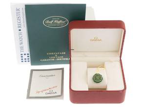 Thumbnail von Omega Seamaster Polaris Chronograph Ref.386.1231 1986 Box&Beschreibung sehr gut Vintage