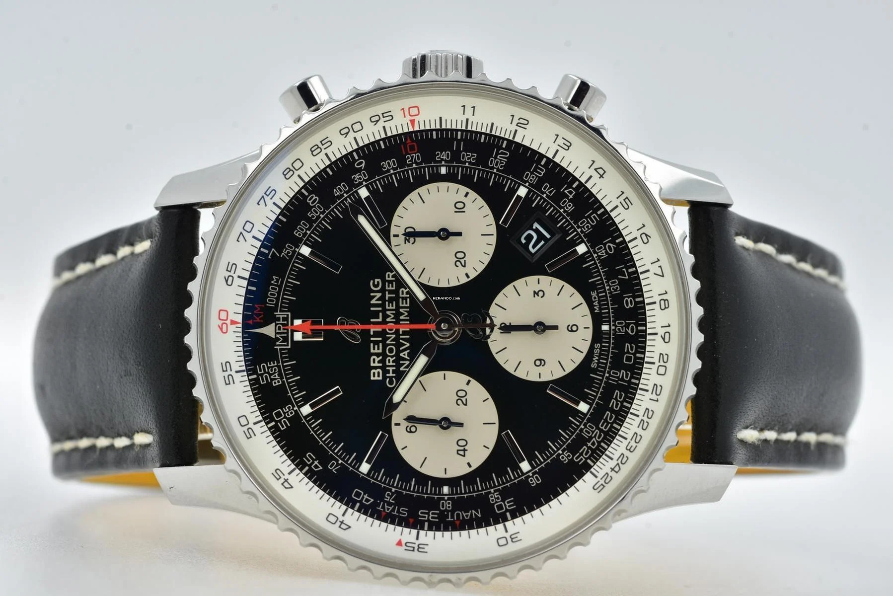 Breitling Navitimer 1 B01 Chronograph 43mm AB0121211B1X2 Deployant
