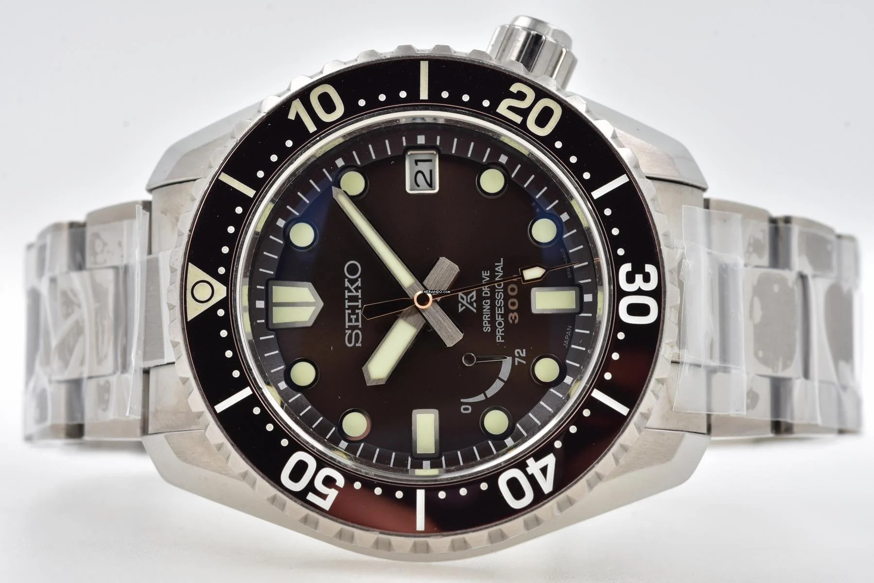 Seiko Marinemaster Prospex Marinemaster Professional Spring Drive SBDB035 Limited Edition 200pcs Brown Dial