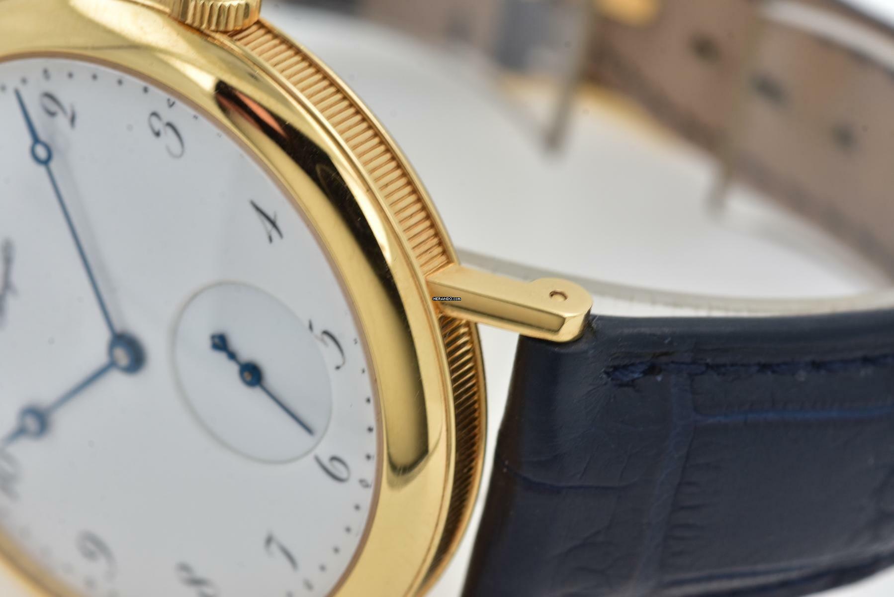 Breguet Classique 5140BA/29/9W6 5140 18k Yellow Gold Emaille Dail