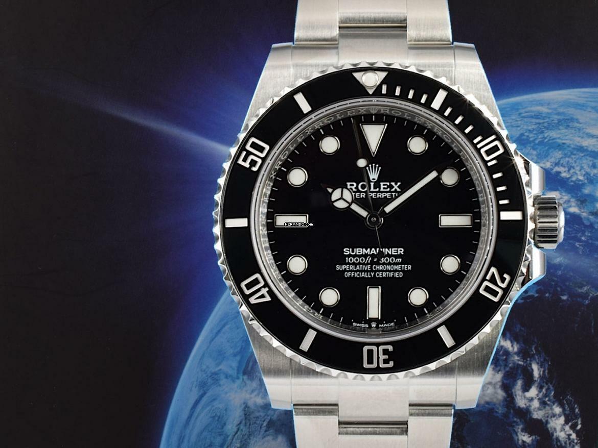 Rolex Submariner (No Date) 124060 No Date - New 2022