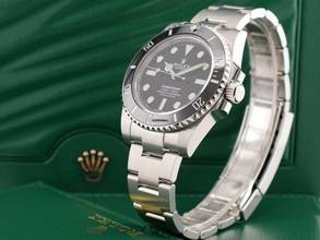 Thumbnail von Rolex Submariner (No Date) 114060 Like New 2016 Full Set. Ita