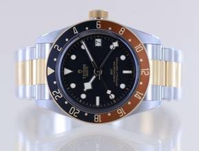 Thumbnail von Tudor Black Bay GMT Stahl Gold black Root Beer ungetragen 2025 B+P Top