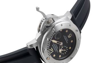 Thumbnail von Panerai Luminor 1950 Submersible Edelstahl Automatik Herrenuhr Ref. PAM00243